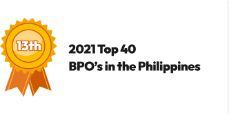 2021 Top 40 BPO’s in the Philippines