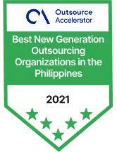 Outsource Accelerator Best New Generation Outsourcing Organizations in the Philippines 2021