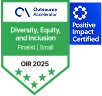 Outsource Accelerator Diversity, Equity, and Inclusion Finalist Small OIR 2025