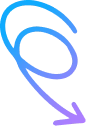 Purple Arrow Down
